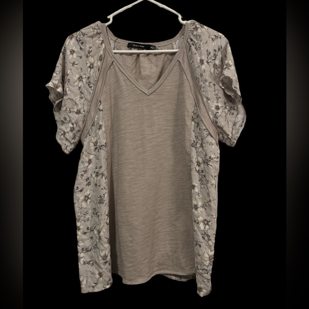 Grey/Taupe Blouse